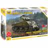 Склеиваемая пластиковая модель Американский средний танк Шерман М4А2. Масштаб 1:72
