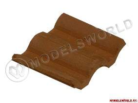 Черепица фламандская, масштаб 1:20, 150 шт. - фото 1