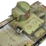 Готовая модель Советского легкого танка ОТ-26 в масштабе 1:35