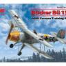 Склеиваемая пластиковая модель Bücker Bü 131D, немецкий учебный самолет ІІ МВ + ФОТОТРАВЛЕНИЕ. Масштаб 1:32