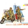 Фигуры солдат U.S. Light Infantry. Масштаб 1:35