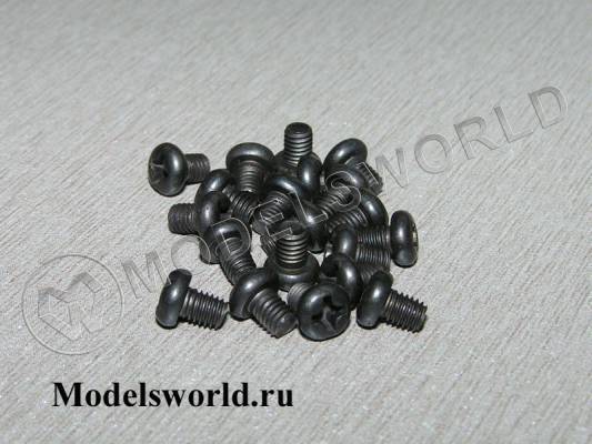 Винт с круглой головкой М3х4