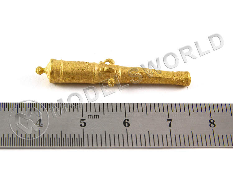 Пушка Французского образца, необработанная, 37.5 мм., с декором 2 шт - фото 1