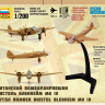 Британский бомбардировщик Бристоль Бленхейм MK-IV. Масштаб 1:200