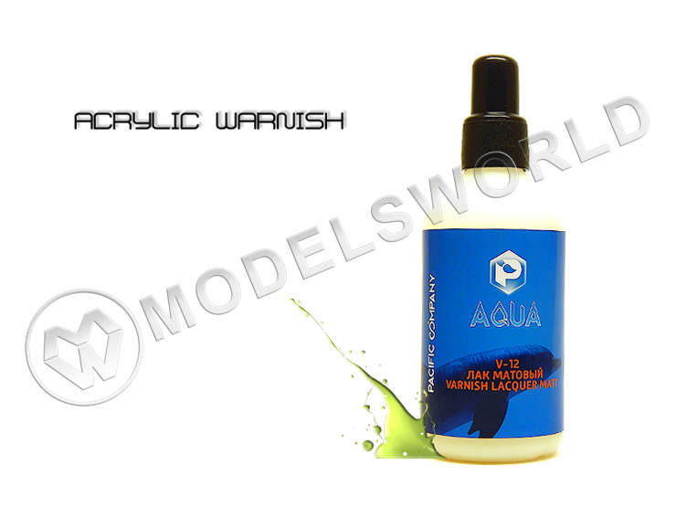 Лак матовый Aqua, 100 мл Лак матовый Aqua, 100 мл - фото 1