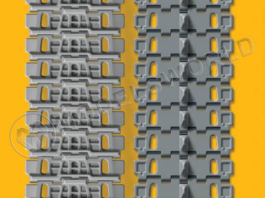 Набор  траков для танков ИС поздних серий. Масштаб 1:35