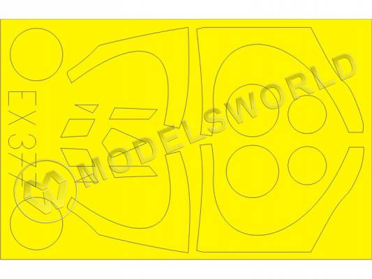 Окрасочная маска на F-35B, Kitty Hawk. Масштаб 1:48