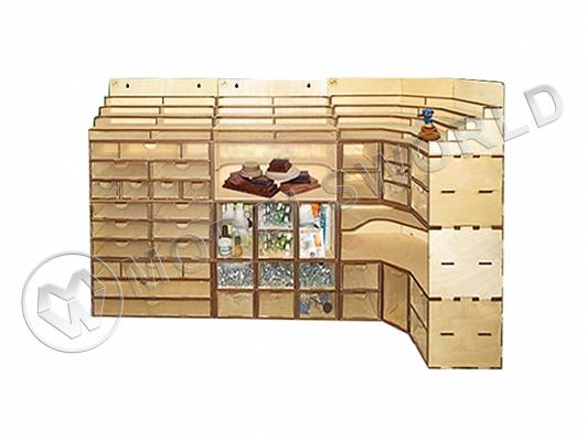 Набор для сборки. Рабочее место из 12 модулей