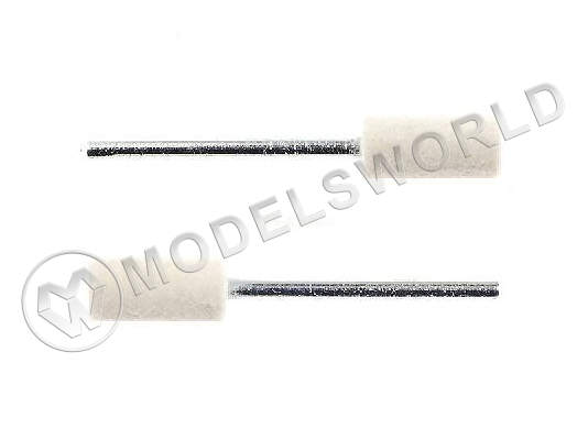 Войлочные насадки Proxxon 28802, цилиндр 7 мм, 2 шт - фото 1