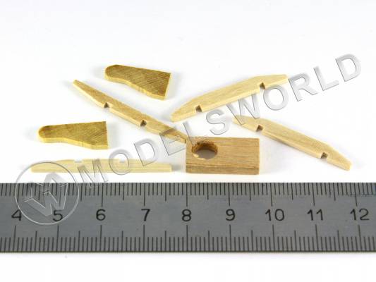 Салинг с эзельгофтом английского типа орех, 32х34 мм