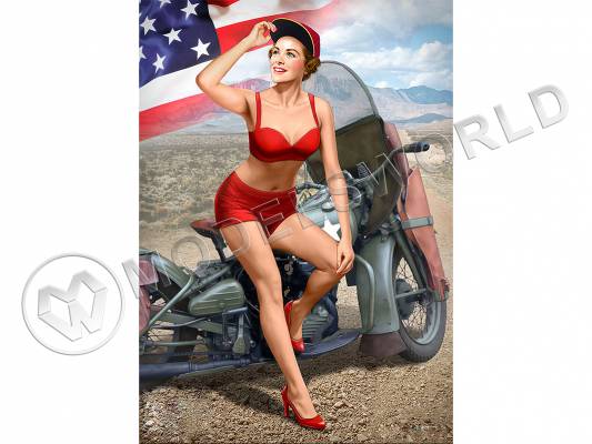 Фигуры, серия Пин-ап, набор №1, Мерлин. Масштаб 1:24