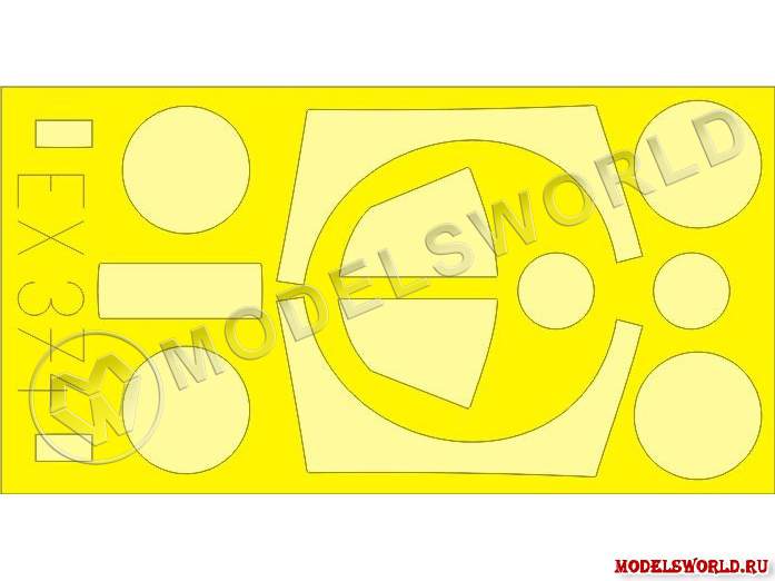 Окрасочная маска для Seahawk Mk 100/101, Trumpeter. Масштаб 1:48 - фото 1