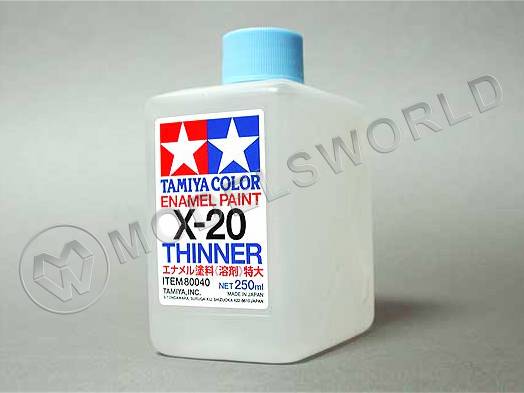 Растворитель для эмалевых красок Tamiya X-20, 250 мл
