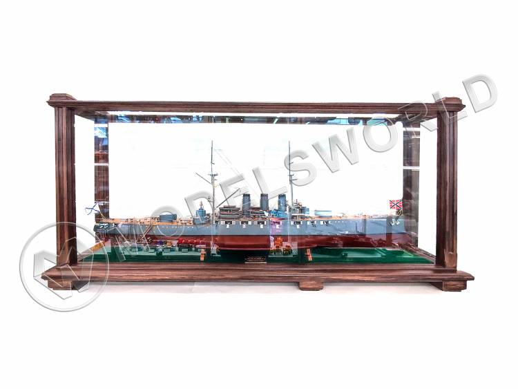 Готовая модель Броненосный крейсер I ранга Росиийского Императорского флота "Рюрик II". Масштаб 1:150 - фото 1