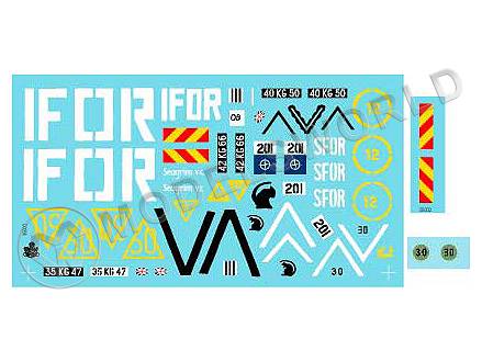 Декаль Balkan Warriors. Масштаб 1:35 - фото 1