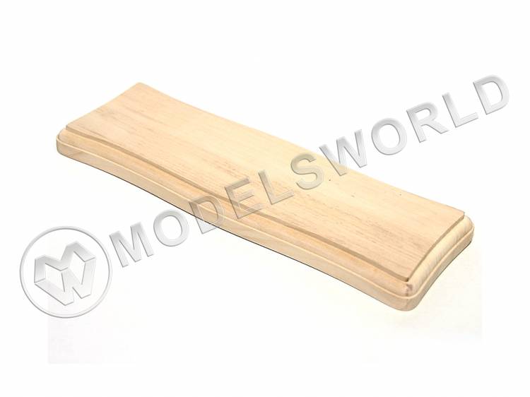 Основание фигурное 300х100 мм, липа - фото 1