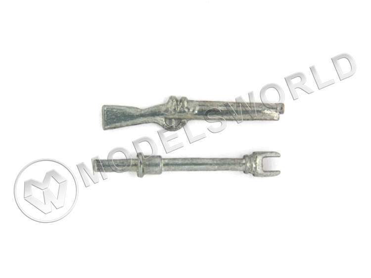 Мушкет, металл, 22 мм, 2 шт - фото 1