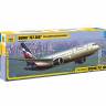 Склеиваемая пластиковая модель самолета Боинг 767-300. Масштаб 1:144