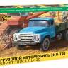 Склеиваемая пластиковая модель Грузовой автомобиль ЗиЛ-130. Масштаб 1:35