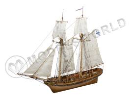 Набор для постройки модели шхуны ПОЛОЦК. Масштаб 1:72