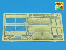Фототравление Back fenders for all models of Panzers IV. Масштаб 1:35