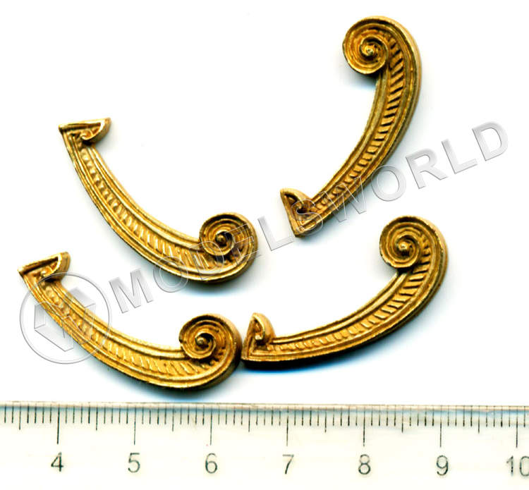 Декоративный элемент, 30 мм, металл 1 шт. - фото 1