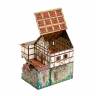 Модель из бумаги Водяная мельница, серия Средневековый город