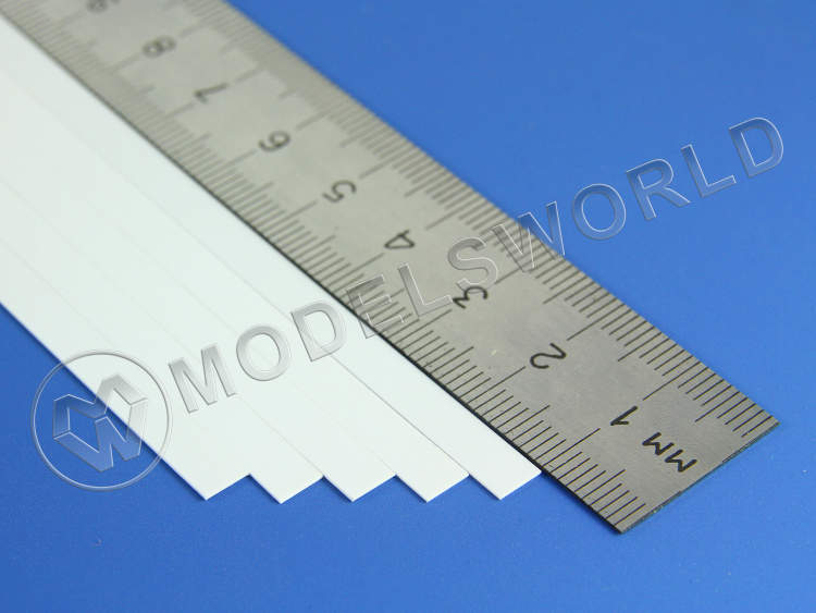 Полоска пластиковая 0.5х4.8 мм, 10 шт - фото 1