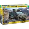Склеиваемая пластиковая модель Российский бронеавтомобиль Тайфун ВДВ 4*4 К-4386 с БМДУ. Масштаб 1:35