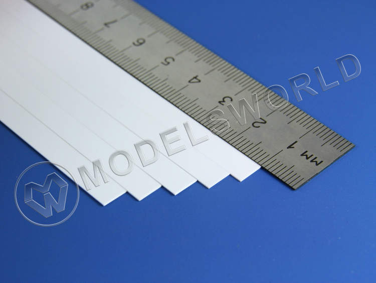 Полоска пластиковая 0.5х6.3 мм, 10 шт - фото 1