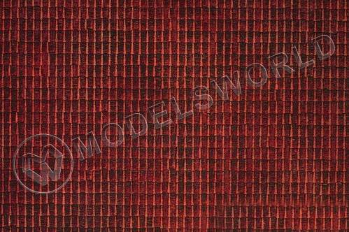 Испанская черепичная крыша, 20х11 см.