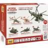 Сборная модель Российский разведывательно-ударный вертолет Ка-52